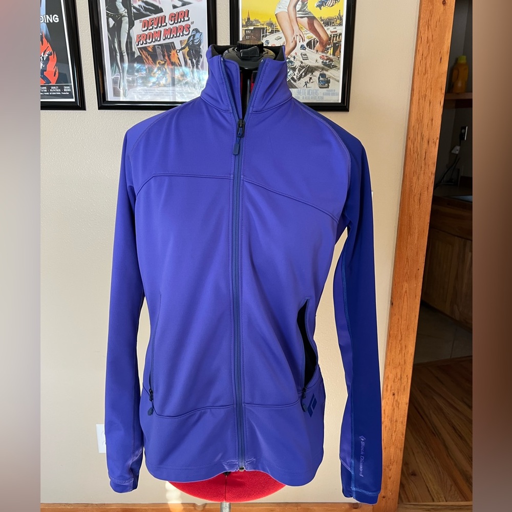 Black Diamond jacket. Purple